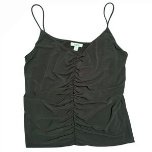 Bar III Black Blouse Tank Top SZ XL